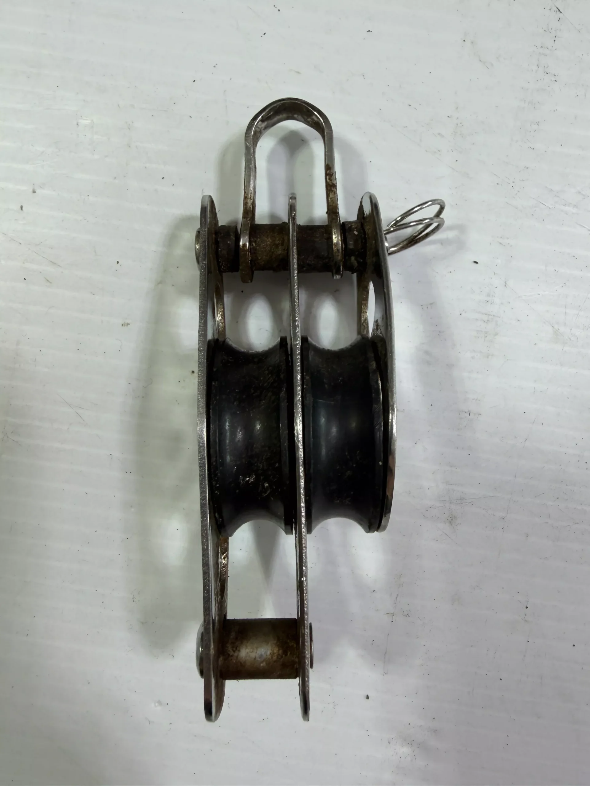 1 1/2" Sheaved Double Block With Beckett - 3/8" Line