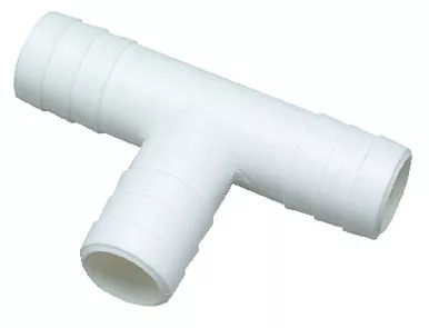 1-1/8 Inch Plastic 3 Way Tee Hose Fitting for Boats