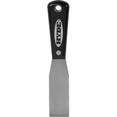 1-5/16" Hyde Black & Silver High-Carbon Steel Stiff Chisel Putty Knife
