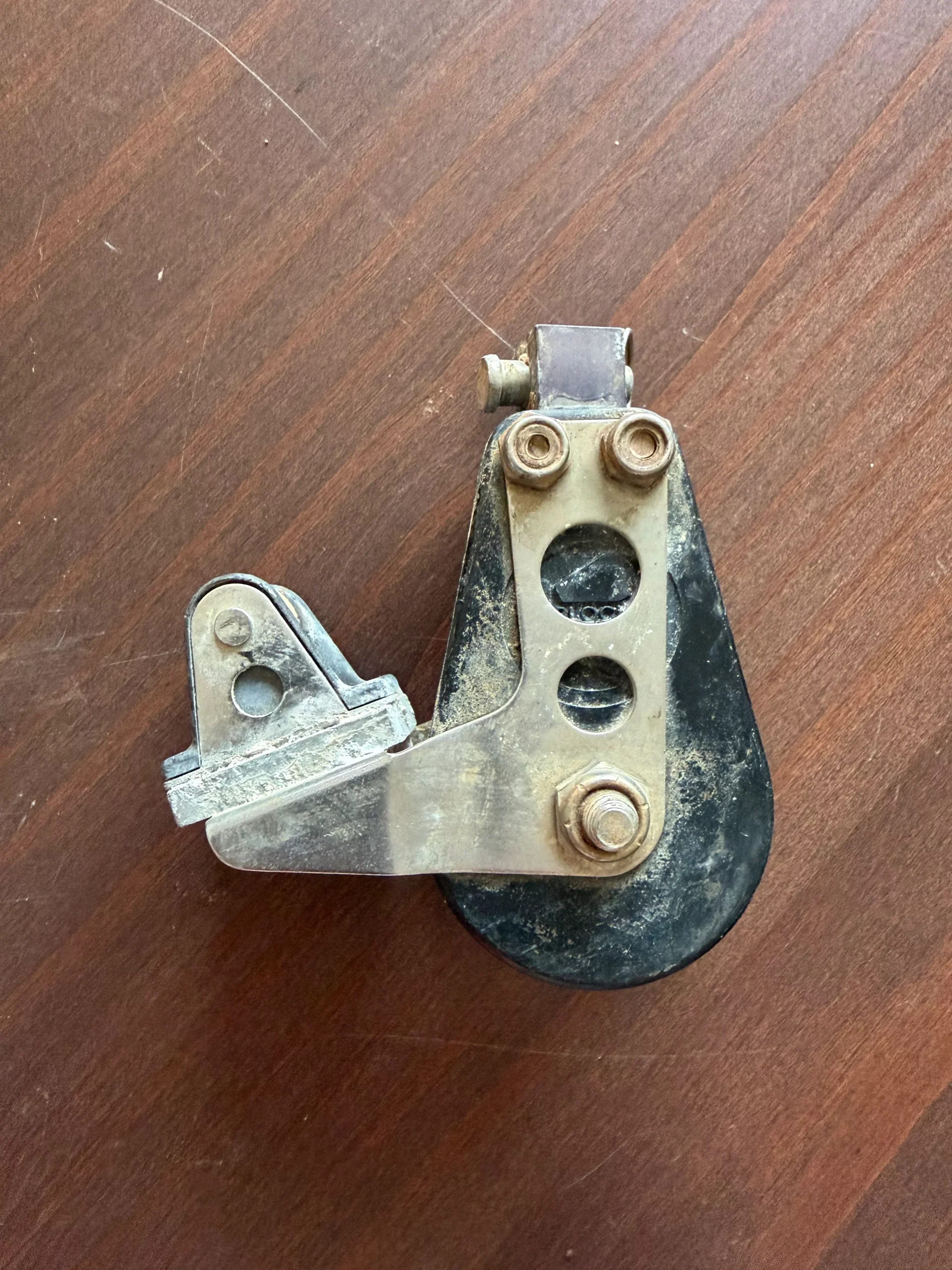 1 5/8" Single Block With Unique Guide Fixed Block - 3/8" Line