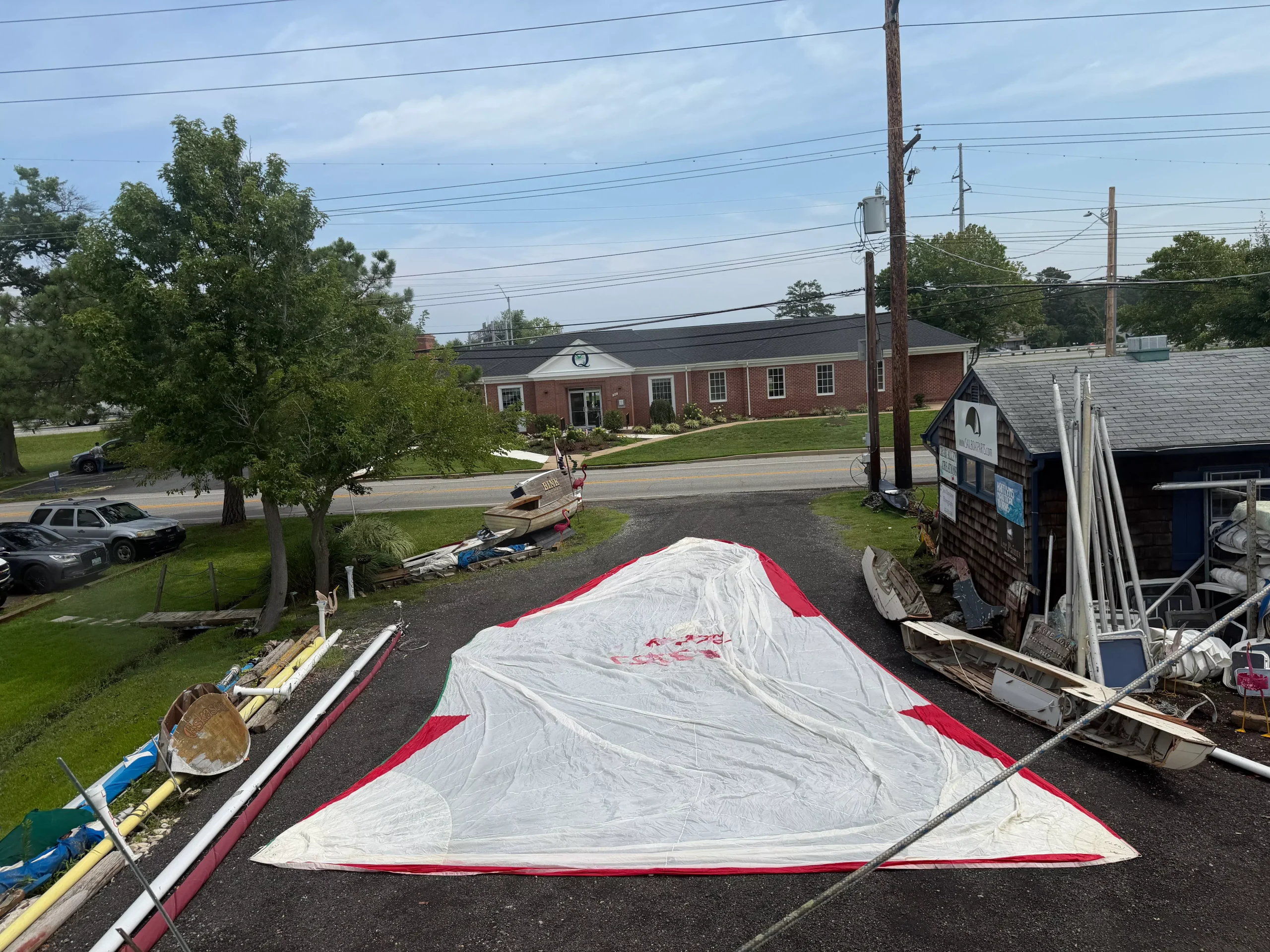 1.5oz Symmetrical Spinnaker Sail - 52'3" x 52'3" x 26'7" - Humphries 42 IOR