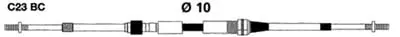 13' BLKHEAD 4300 CONTROL CABLE