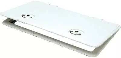 13X24 LOCKING HATCH-POLAR WHT