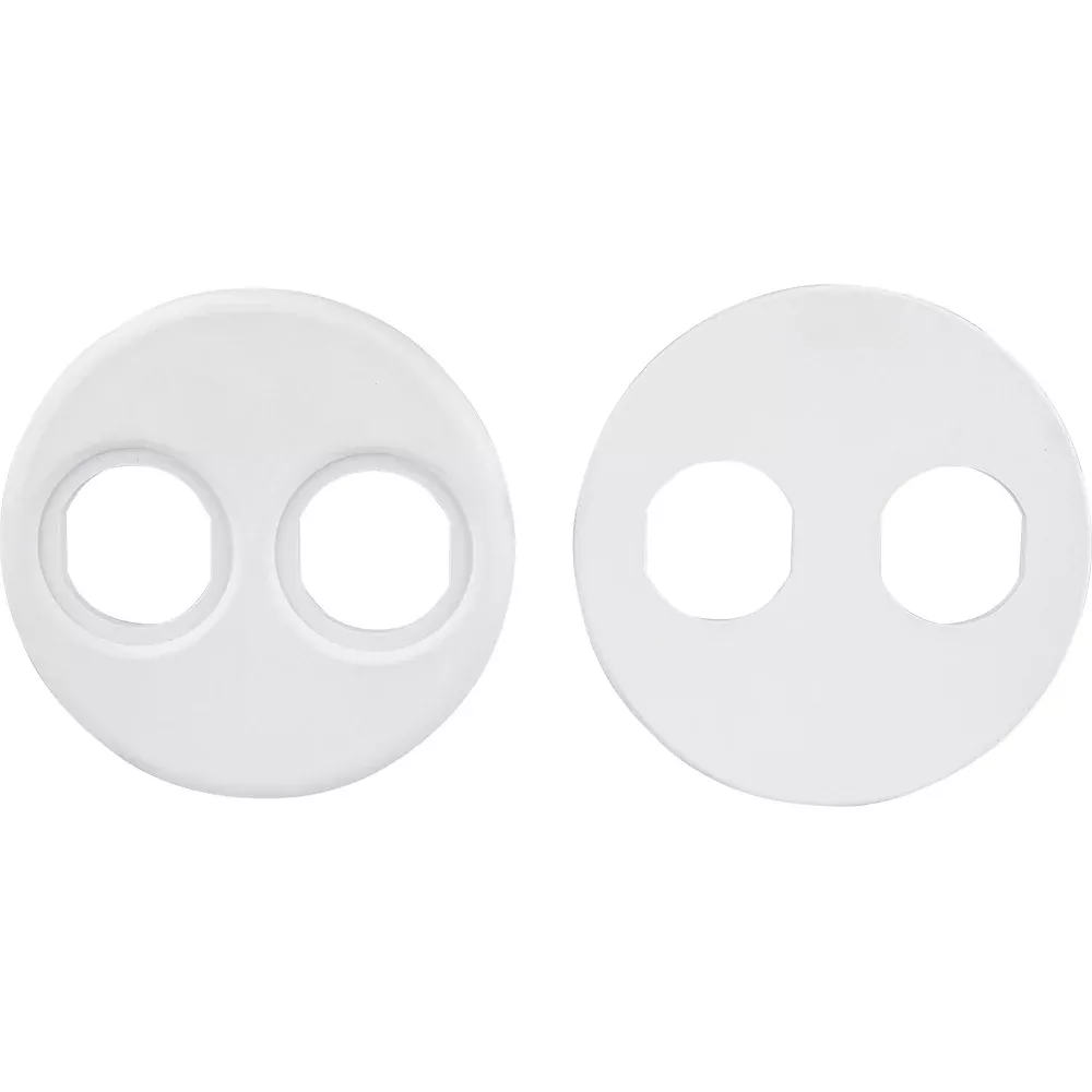 84470Sea-Dog 4" Gauge Power Socket Adapter Mounting Plate - White [426104-1]