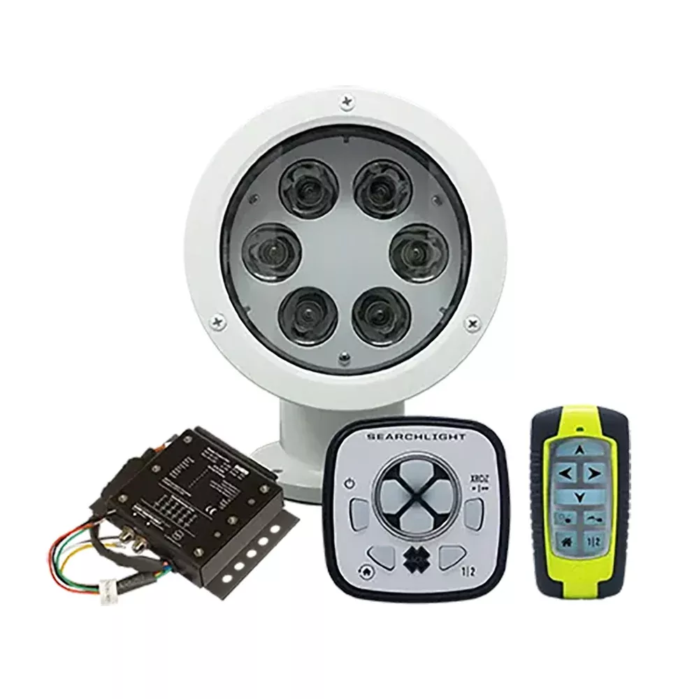 ACR RCL-50 LED White Searchlight w/URP-103 Wired Point Pad & URC-104 Master Controller