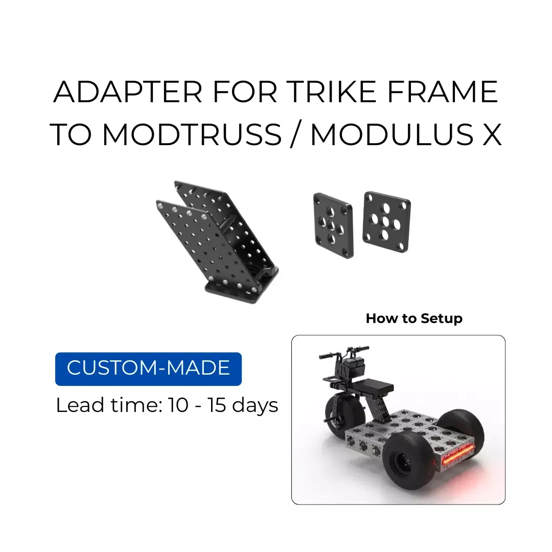 Adapter for Trike Frame to Modtruss / Modulus X