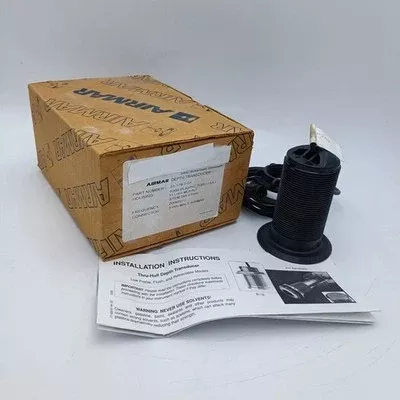 AIRMAR P269 50 / 200KHZ Thru HULL Depth Transducer Boat Marine Sonar Sounder