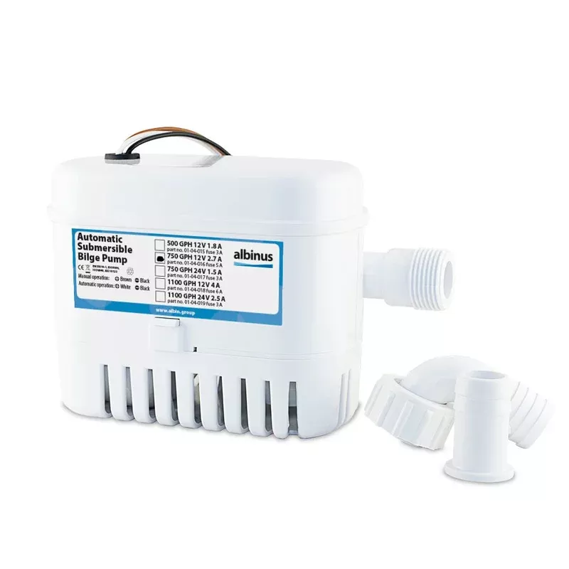 Albin Group Automatic Bilge Pump 750 GPH - 12V [01-04-016]