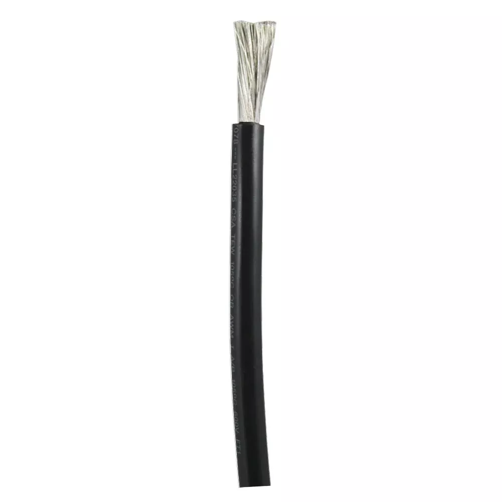 Ancor Black 1 /0 AWG Battery Cable - Sold By The Foot [1160-FT]