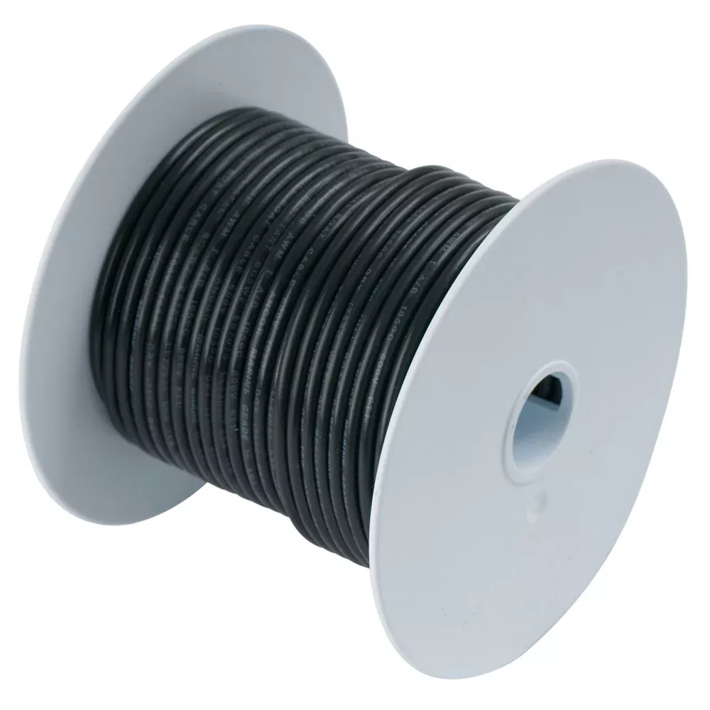Ancor Black 2 /0 AWG Battery Cable Tinned Copper - 50' [117005]