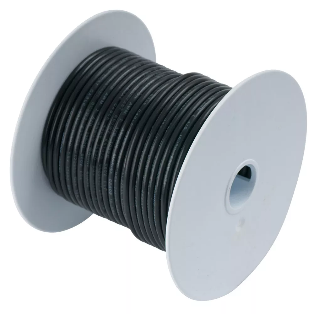 Ancor Black 2 AWG Battery Cable – 25′
