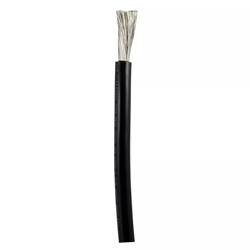 Ancor Black 8 AWG Battery Cable – Sold By The Foot