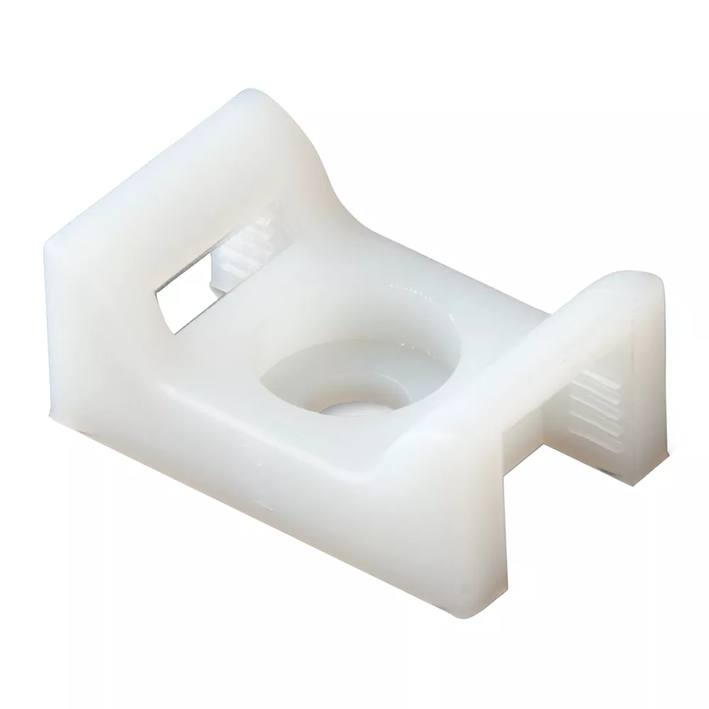 Ancor Cable Tie Mount – Natural – #10 Screw – 25-Piece