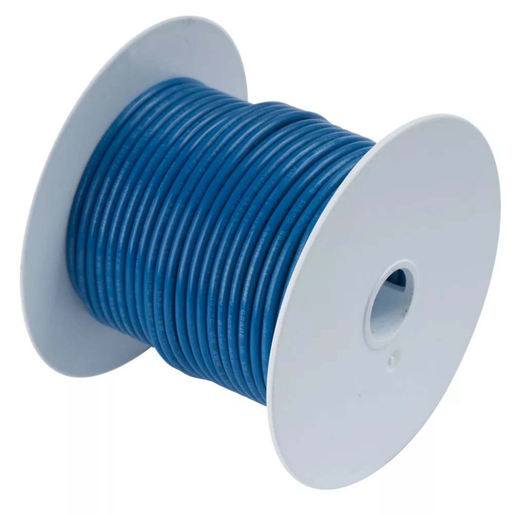 Ancor Dark Blue 16 AWG Tinned Copper Wire – 500′