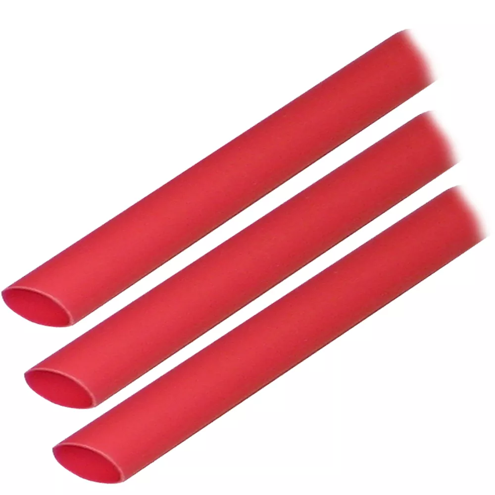 Ancor Heat Shrink Tubing 3/16″ x 3″ – Red – 3 Pieces