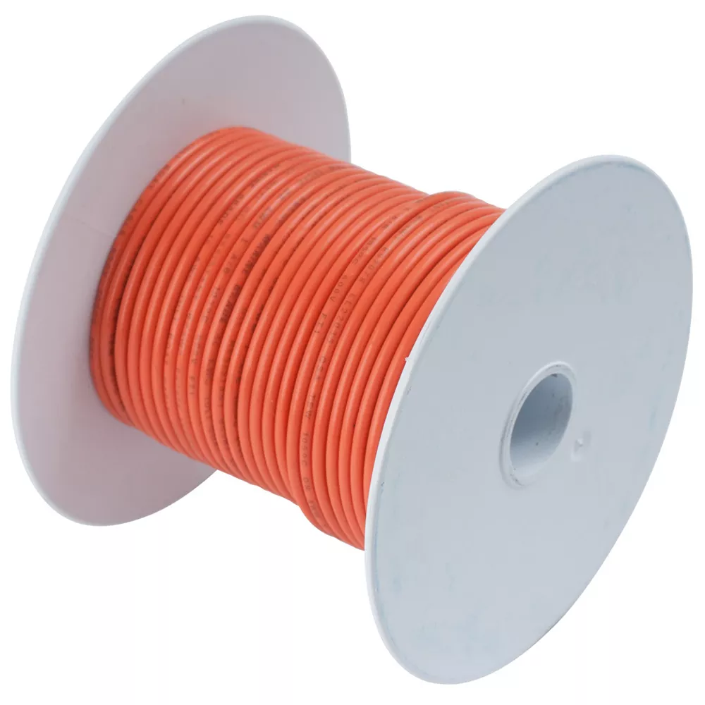 Ancor Orange 16 AWG Tinned Copper Wire – 250′