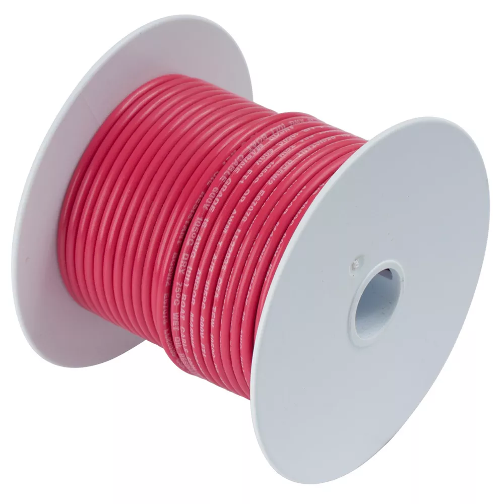 Ancor Red 2/0 AWG Tinned Copper Battery Cable – 50′