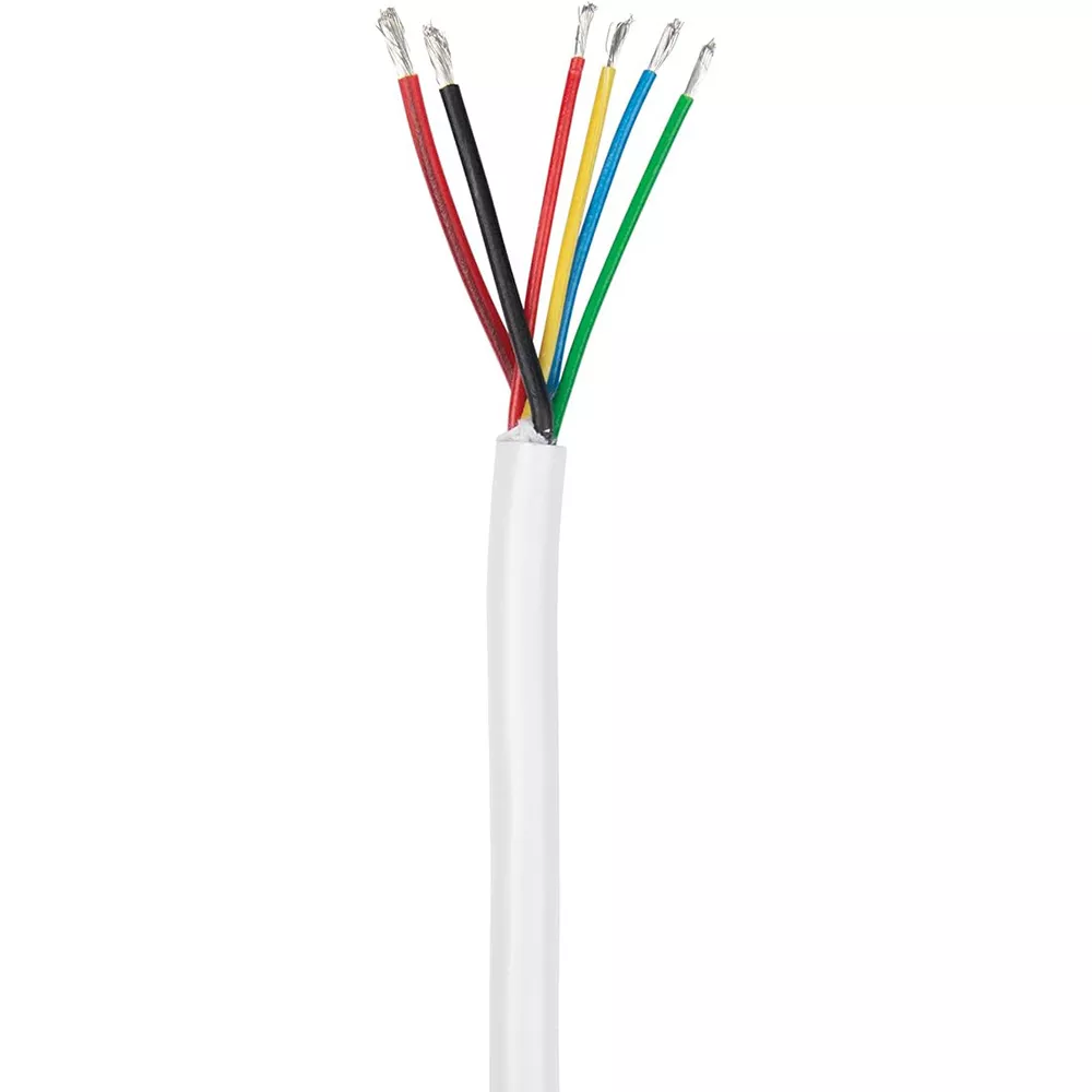 Ancor RGB + Speaker Cable – 18/4 +16/2 Round Jacket – 100′ Spool Length