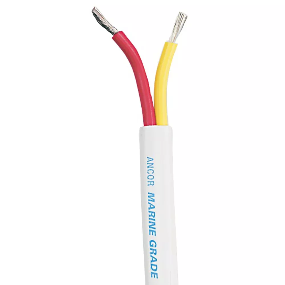 Ancor Safety Duplex Cable - 12 /2 AWG - Red /Yellow - Flat - 500' [124350]