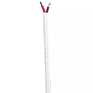 Ancor Standard Duplex Cable - Flat 10 /2 - 2x5mm - Red /Black - 100' [121110]