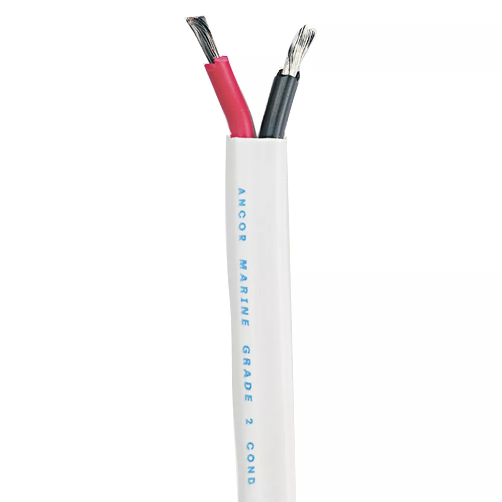 Ancor Standard Duplex Cable – Flat 16/2 AWG – 2 x 1mm Red/Black – 100′