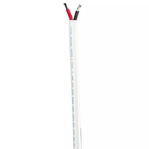 Ancor Standard Duplex Cable - Flat 8 /2 - 2x8mm - Red /Black - 100' [120910]