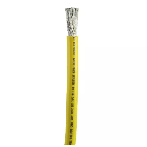 Ancor Yellow 2 /0 AWG Battery Cable - 100' [117910]