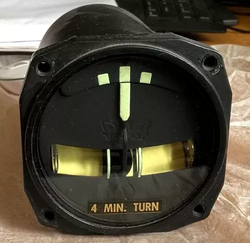 APPARATEBAU GAUTING AOA 4-MINUTE TURN AND SLIP INDICATOR P/N WZ-405 WENDEZEIGER