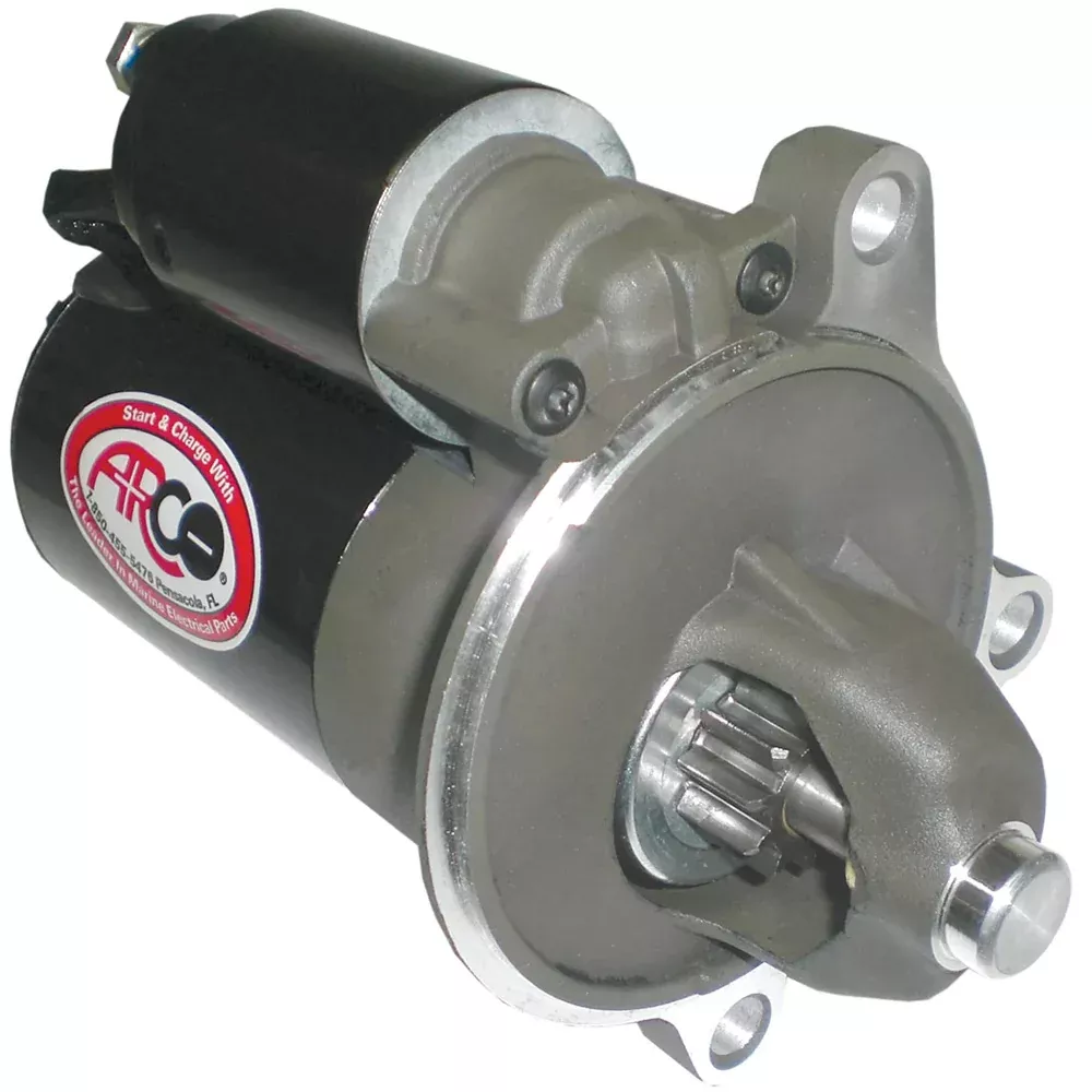 ARCO Marine High-Performance Inboard Starter w/Gear Reduction & Permanent Magnet – Clockwise Rotation (Late Model)