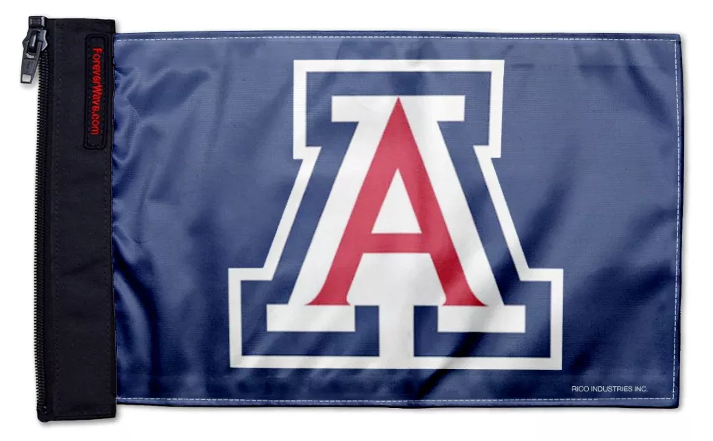 Arizona 11"x17" Forever Wave Flag for Jeep Wrangler JLU 4-Door 2018-Present