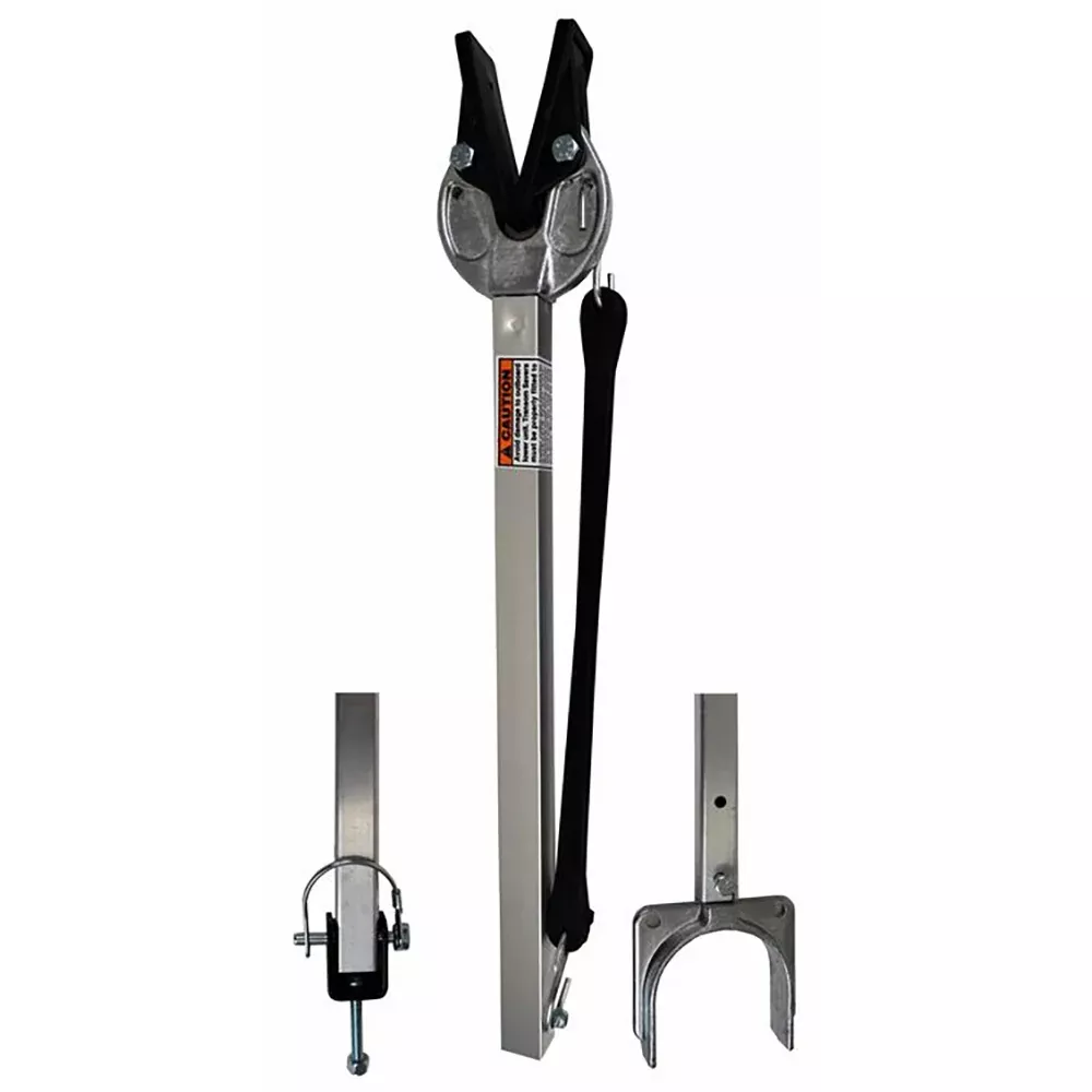 Attwood Adjustable Transom Saver – Composite – Roller/Bolt