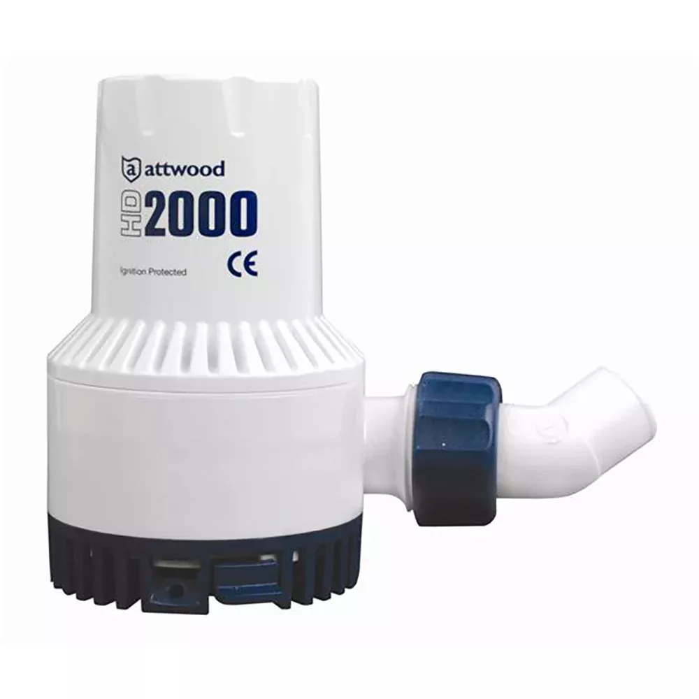 Attwood HD2000 Heavy Duty Bilge Pump - 24V2000 GPH [4770-4]