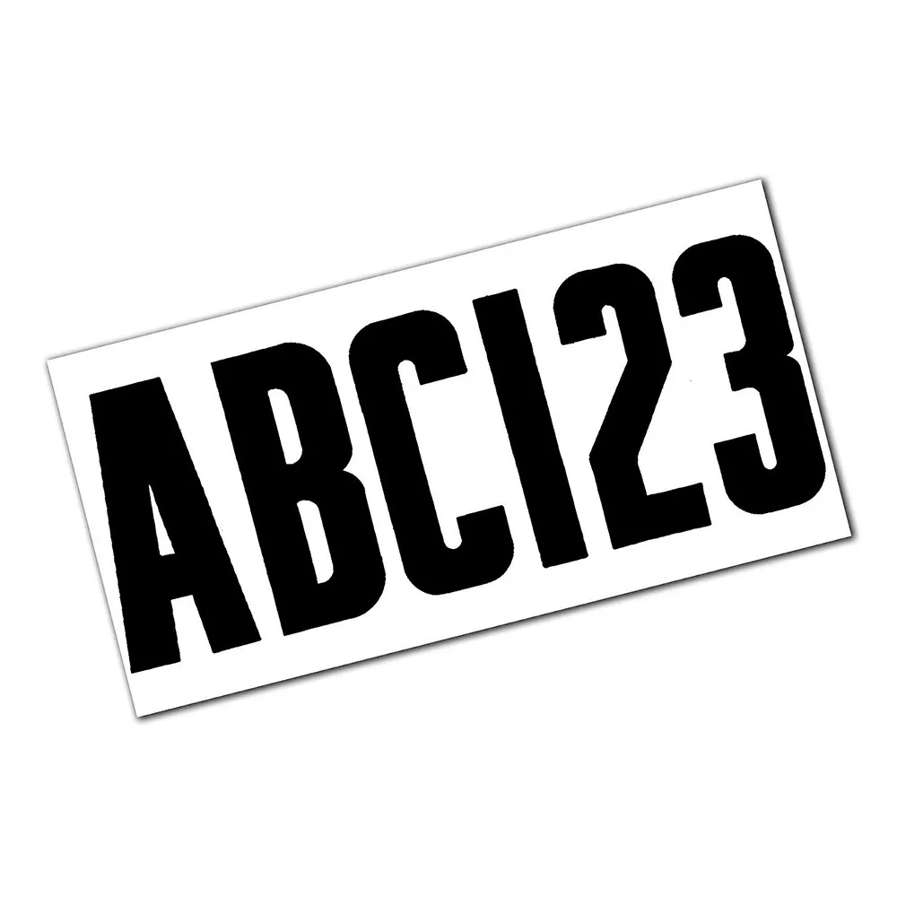 Attwood Letter & Number Kit – Black