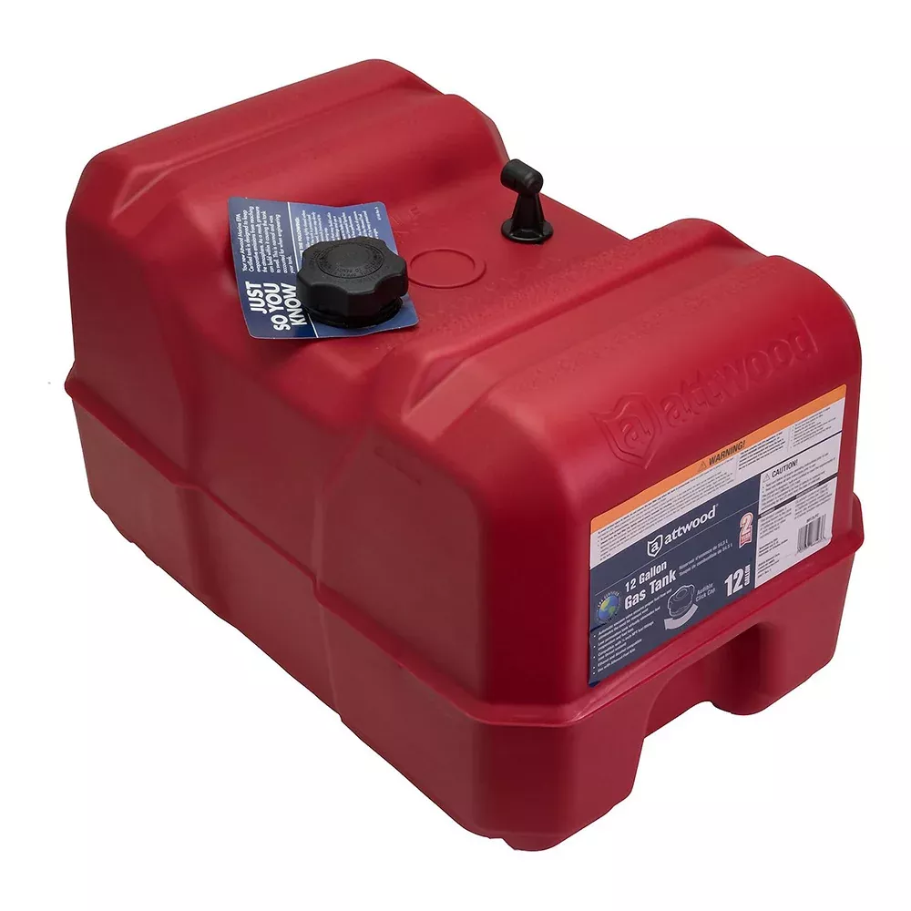 Attwood Portable Fuel Tank – 12 Gallon w/o Gauge