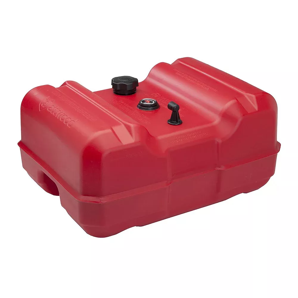 Attwood Portable Low Profile Fuel Tank – 12 Gallon w/Gauge