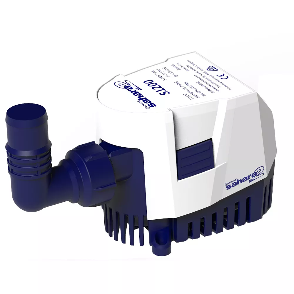 Attwood Sahara MK2 S1200 Bilge Pump 1200 GPH – 12V – Automatic
