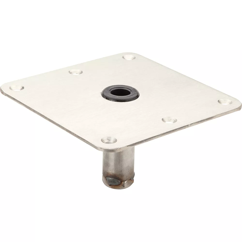 Attwood SWIVL-EZE 7×7 Lock’N-Pin Zinc Plated Steel 3/4″ Pin Base
