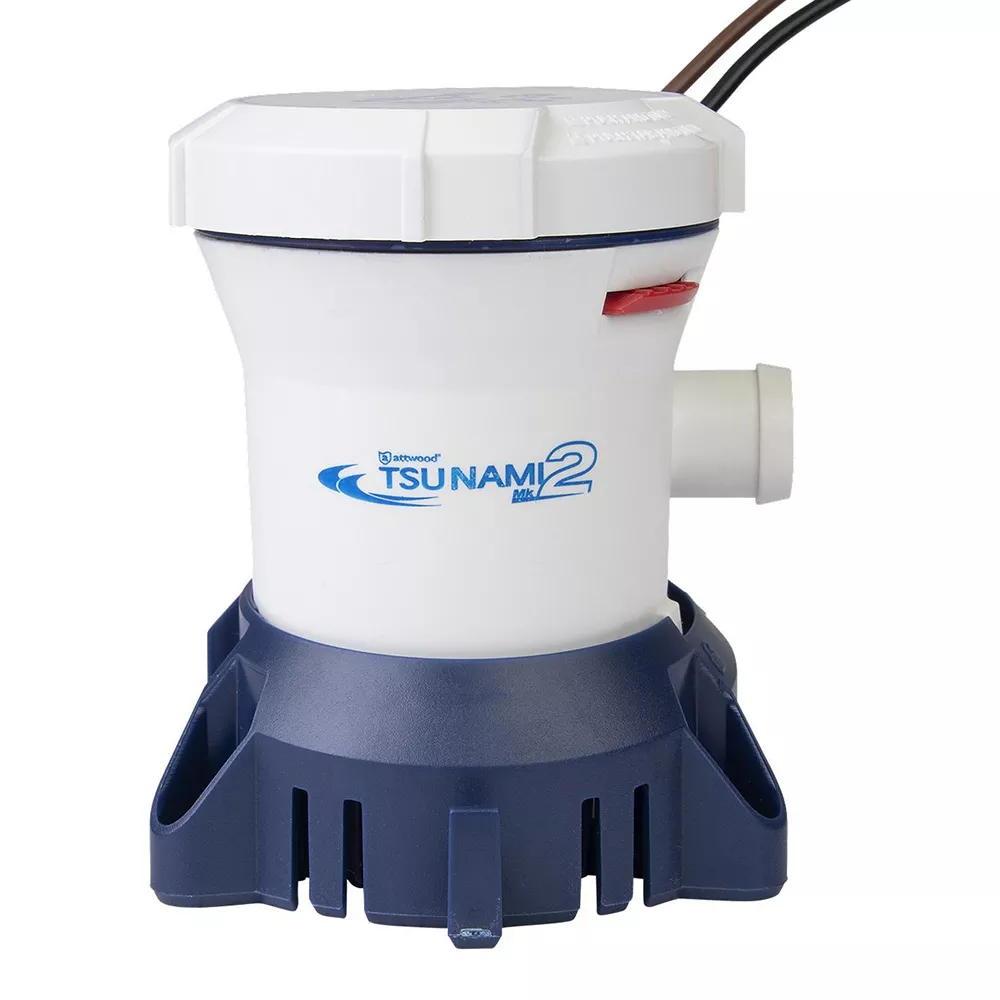 Attwood Tsunami MK2 Manual Bilge Pump – T800 – 800 GPH & 12V