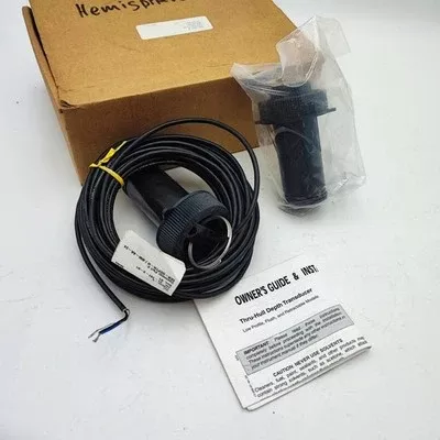 B&G AIRMAR INS Thru HULL Depth Transducer 31-197-3-01 Boat Marine Sonar Sounder