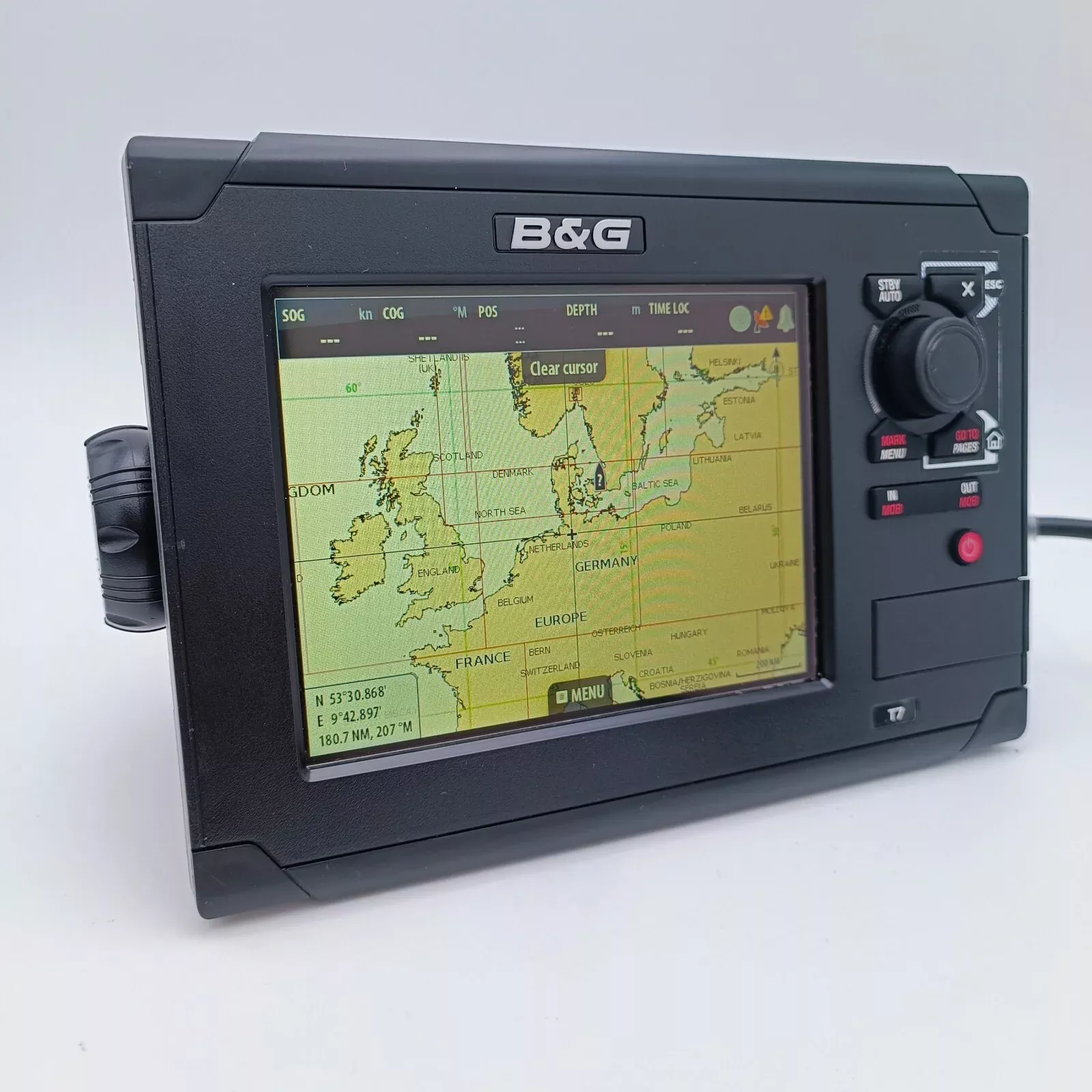 B&G Simrad Zeus Touch T7 Gen 1 7” GPS Chartplotter & Sonar Display w/ Sun Cover