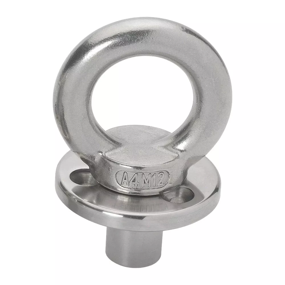 Barton Deck Plate w/Fixing & Eye w/Blanking Plug – M12 Eye