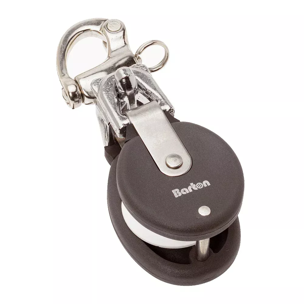 Barton Large Snatch Block f/Yachts Up to 40′ (12.2M) – Stainless Steel Snap