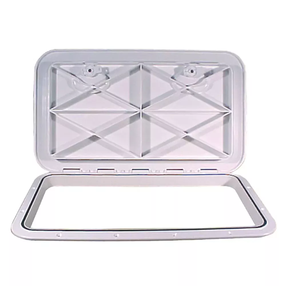 Beckson 14″ x 24″ Flush Hatch White – ASA Material – Acrylonitrile Styrene Acrylate