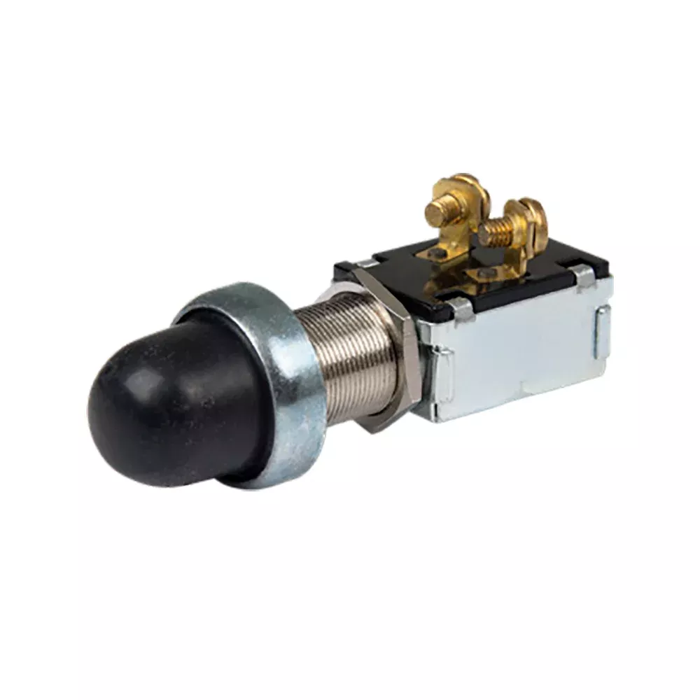 BEP 2-Position SPST Moisture Sealed Push Button Switch - OFF /(ON) [1001503]