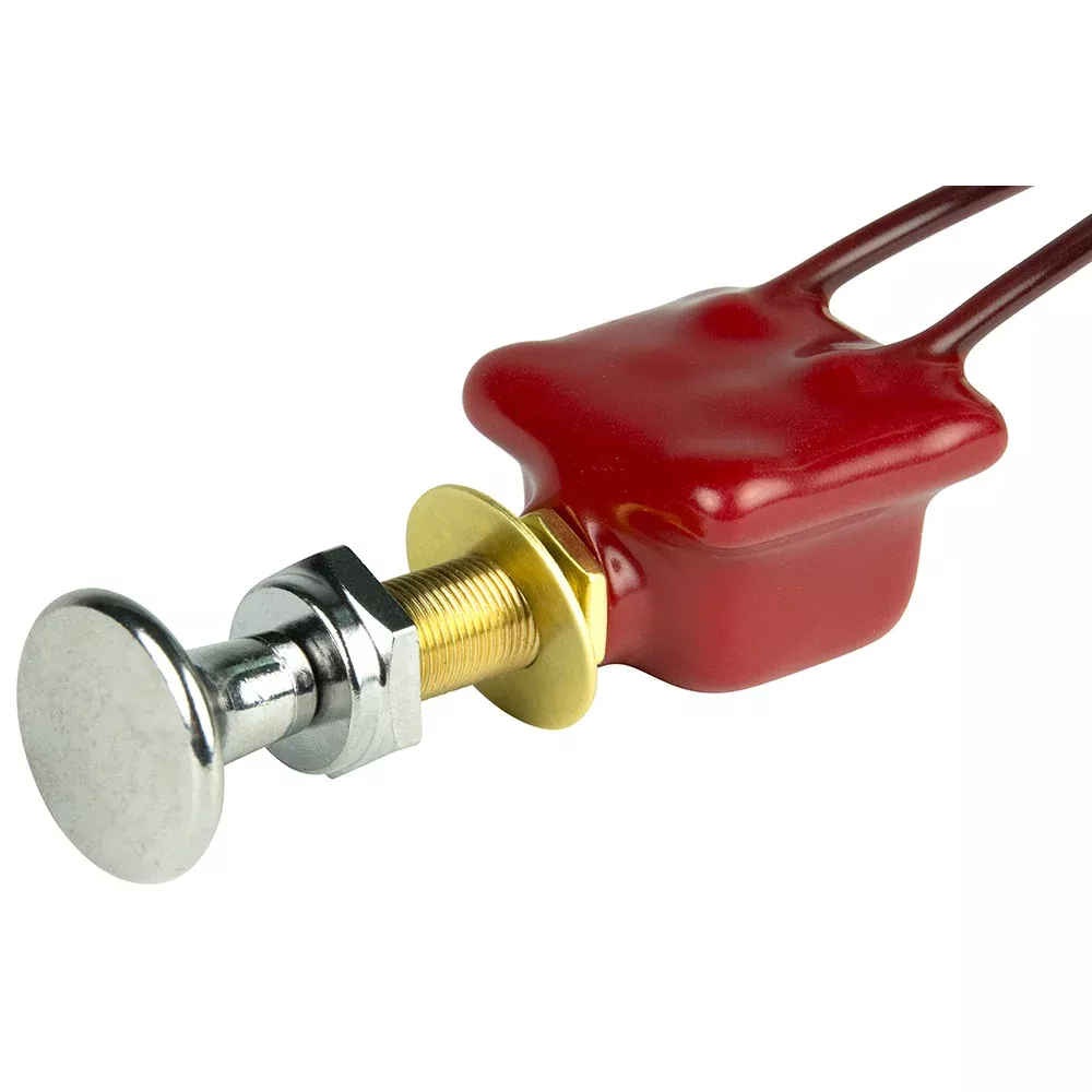 BEP 2-Position SPST Push-Pull Switch w /Wire Leads - OFF /ON [1001306]