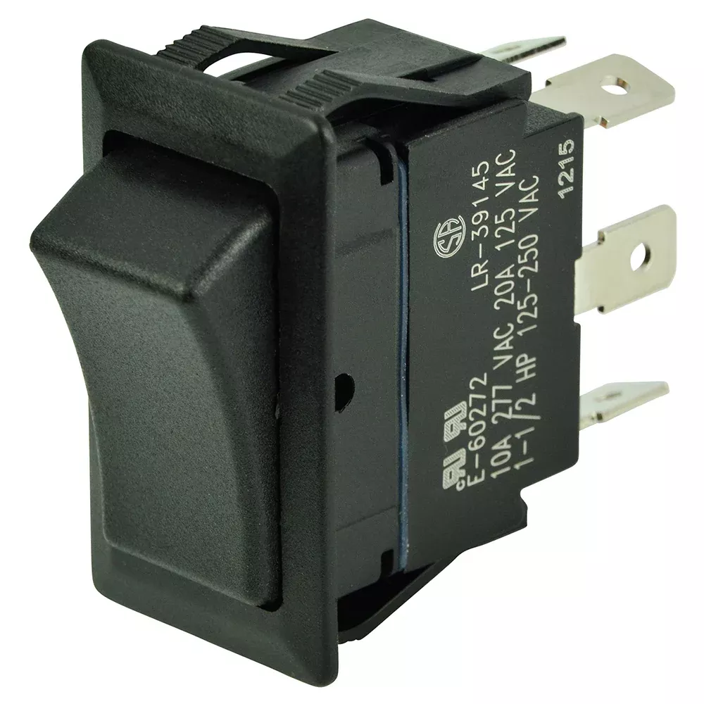 BEP DPDT Rocker Switch - 12V /24V - ON /OFF /ON [1001712]