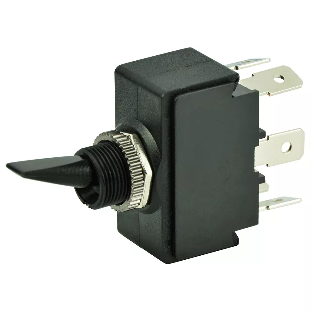 BEP DPDT Toggle Switch - ON /OFF /ON [1001905]