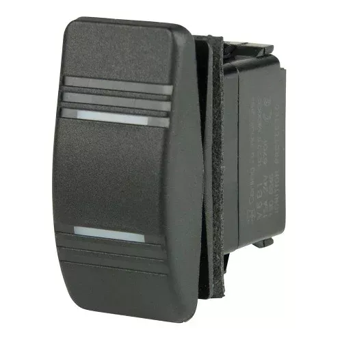 BEP SPDT Contura Switch - 2-Amber LEDs - ON /OFF /ON [1001803]