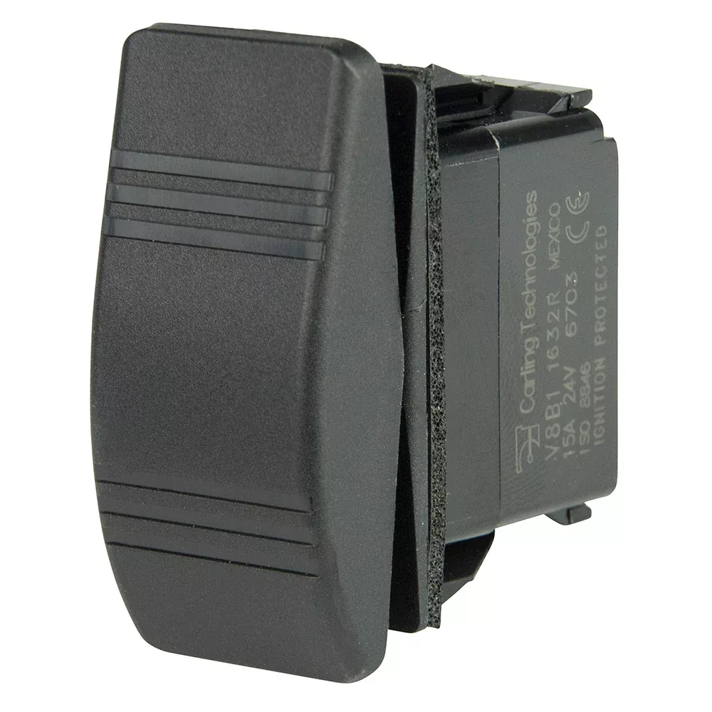 BEP SPDT Contura Switch - 2-LEDs - (ON) /OFF /(ON) [1001804]