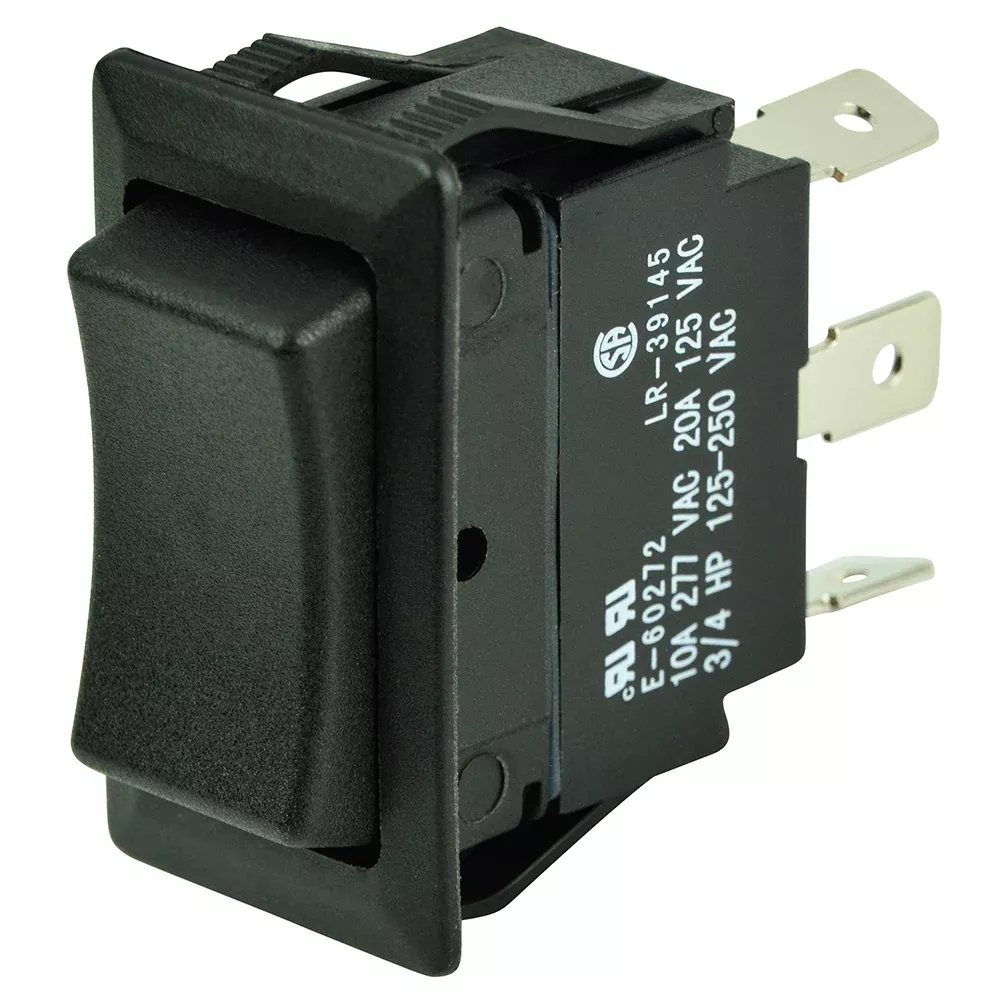 BEP SPDT Rocker Switch - 12V /24V - (ON) /OFF /(ON) [1001711]